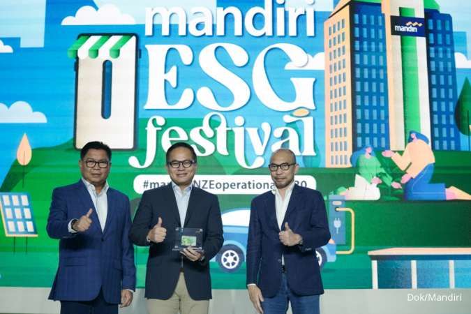 Bank Mandiri dan Kelompok Tani Kenanga Olah Sampah Organik