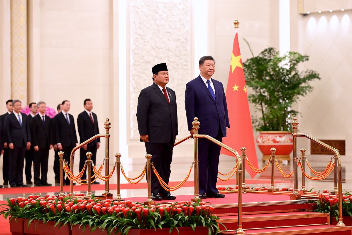 Prabowo dan Xi Jinping Bahas Proyek Tanggul Laut Raksasa